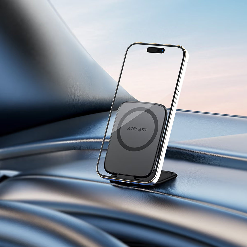 Support Auto Magnétique Acefast E46, Universel, Noir