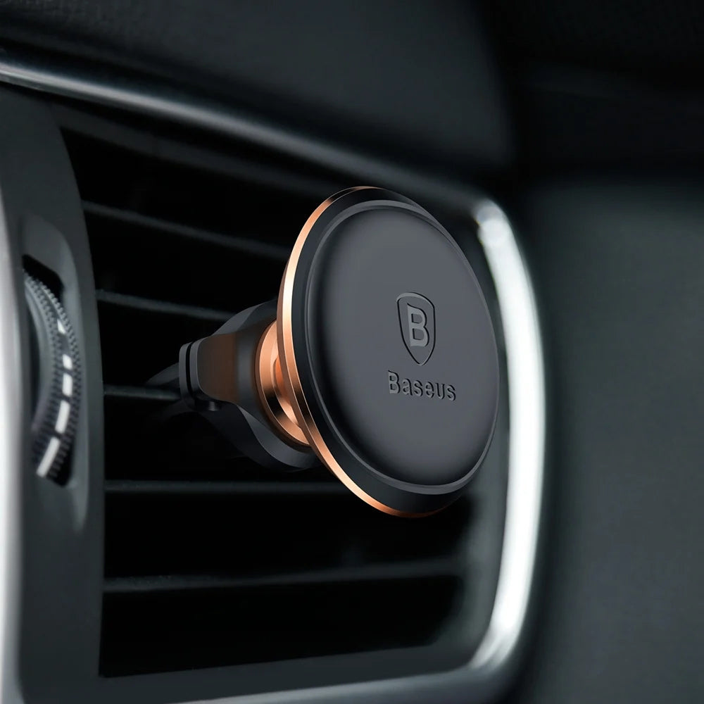 Baseus Air Vent Magnetic Car Magnetic Holder, Universal, Pink Gold C4014120101G13-00