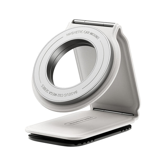 Support Auto Magnétique Baseus PrimeTrip C02, Universel, Blanc C40169002213-00