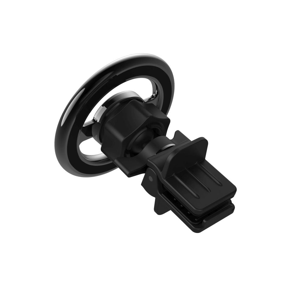 Support Auto Magnétique Fixe Vent, Universel, Noir