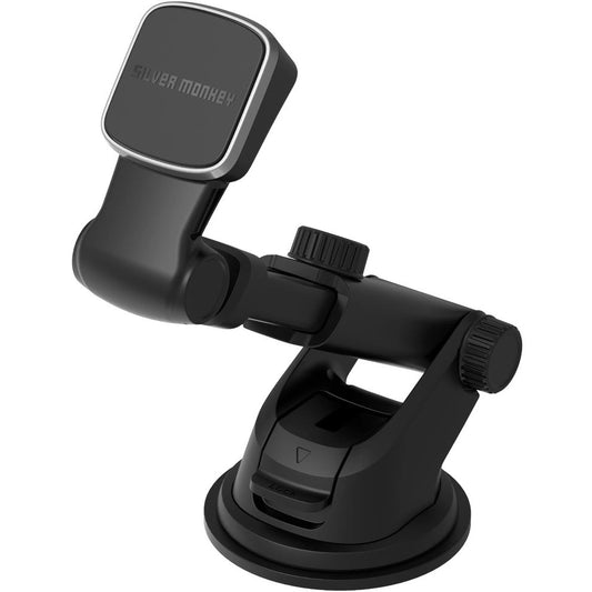 Support magnétique pour voiture Silver Monkey SMA013, universel, noir