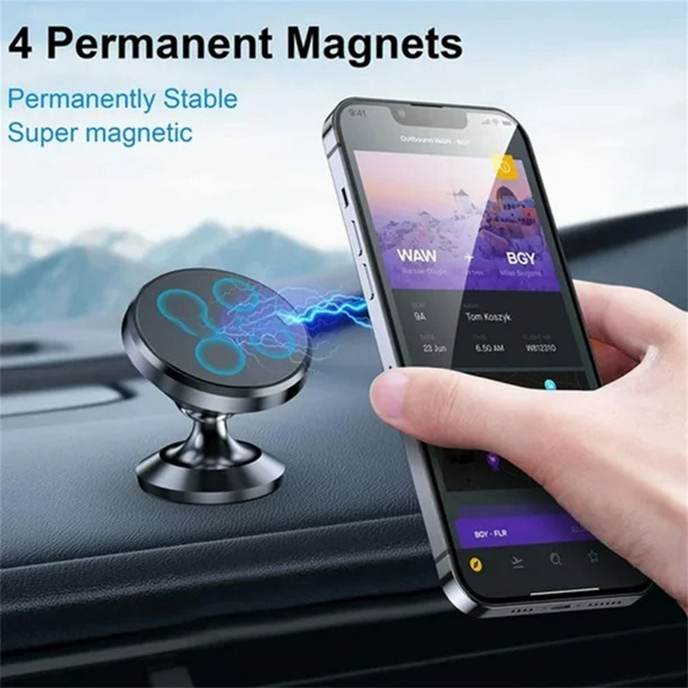 Magnetische Autohalterung Techsuit S10, Universal, Schwarz