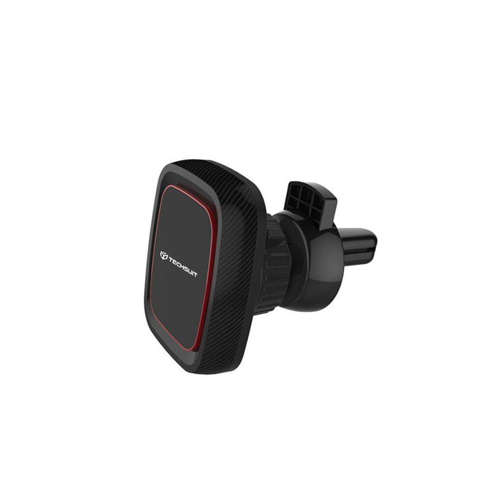 Magnetische Autohalterung Techsuit S5, Universal, Schwarz Rot