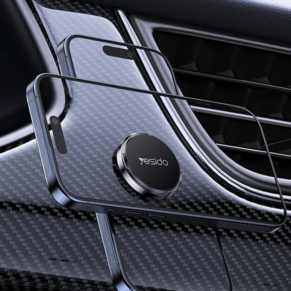 Support Auto Magnétique Yesido C211, Universel, Noir