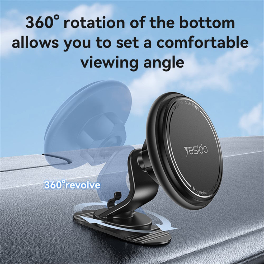 Yesido C220 Universal Magnetic Car Holder, Black