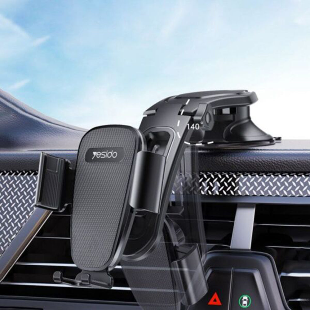 Support Auto Yesido C130, Universel, Noir
