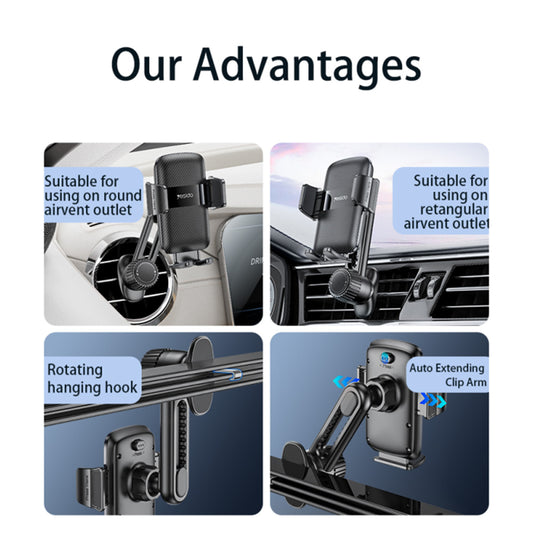 Autohalterung Yesido C242, Universal, Schwarz