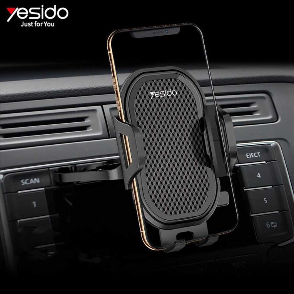Support Auto Yesido C84, 4.7 pouces - 7.4 pouces, Noir