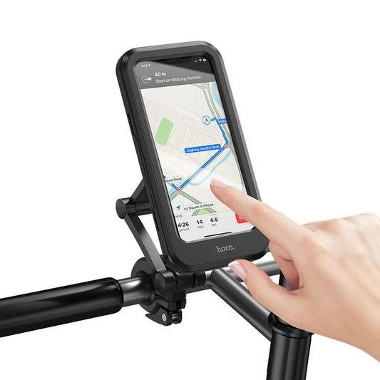 Support Vélo Moto HOCO CA101, 4,5 pouces - 7 pouces, Noir