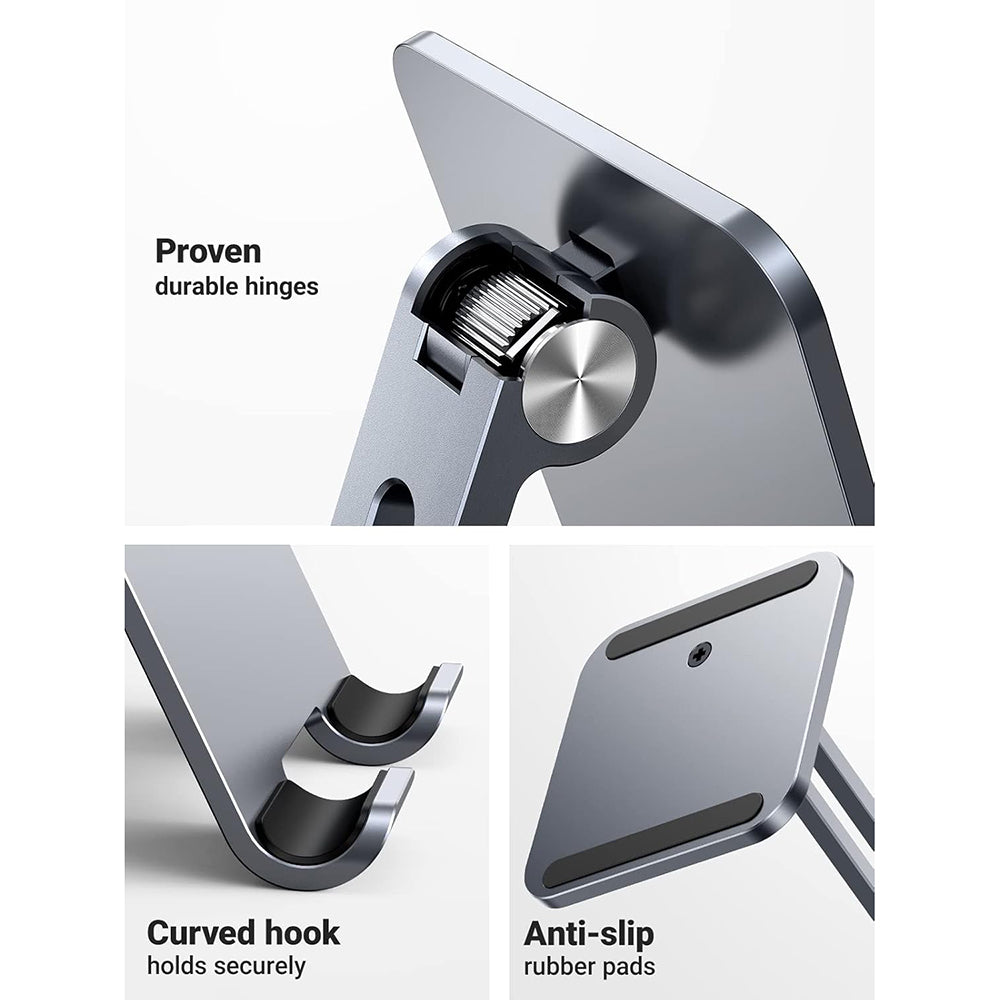 Support de bureau UGREEN LP134 pour téléphone / tablette, 6.1 pouces - 12.9 pouces, Gris
