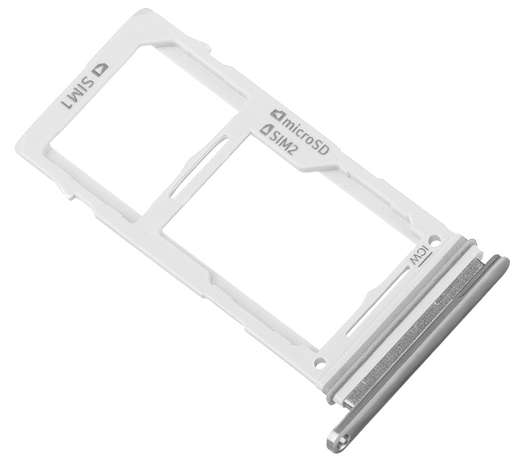 Support SIM - Carte Samsung Galaxy S10+ G975 / S10 G973, Dual SIM, Gris