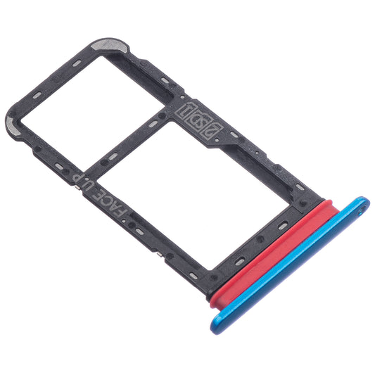 Support de carte SIM Motorola Moto E7i Power, Bleu