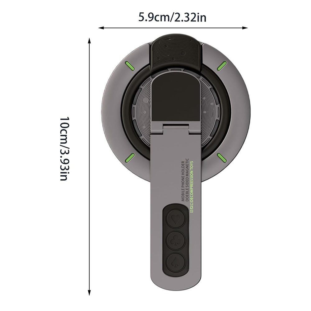 Techsuit SB1 Universalringhalter, Grau
