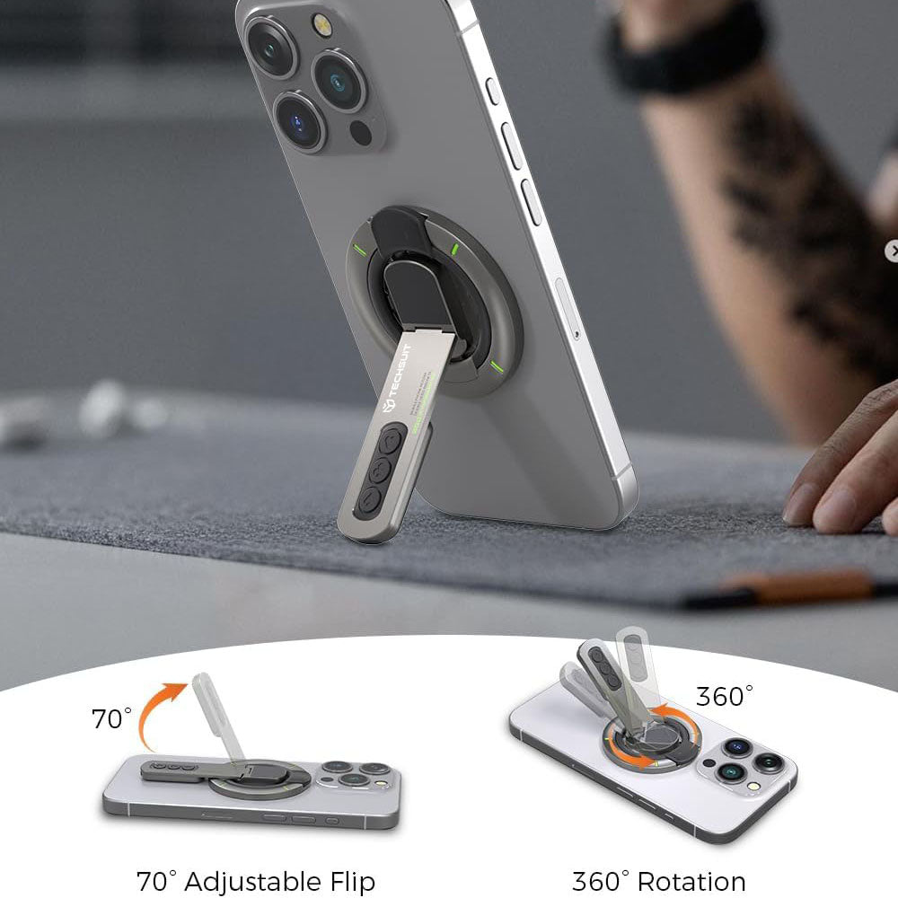 Techsuit SB1 Universalringhalter, Grau