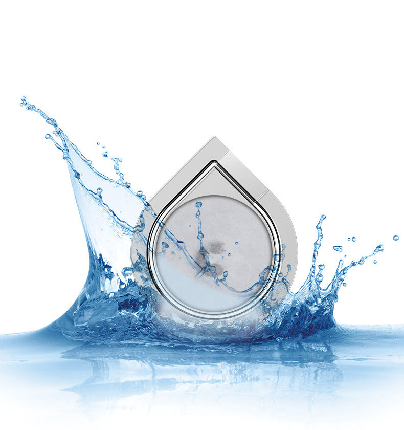 Techsuit Water Drop Universalringhalter, Schwarz
