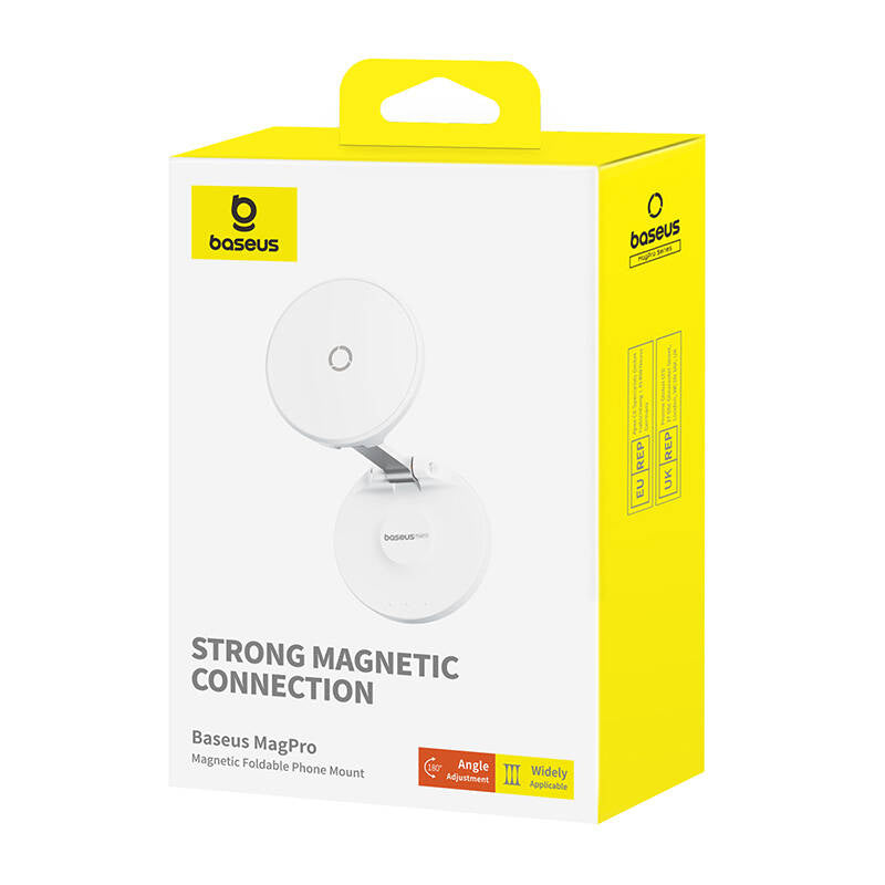 Support Magnétique Baseus MagPro, Universel, Blanc B10564101211-00
