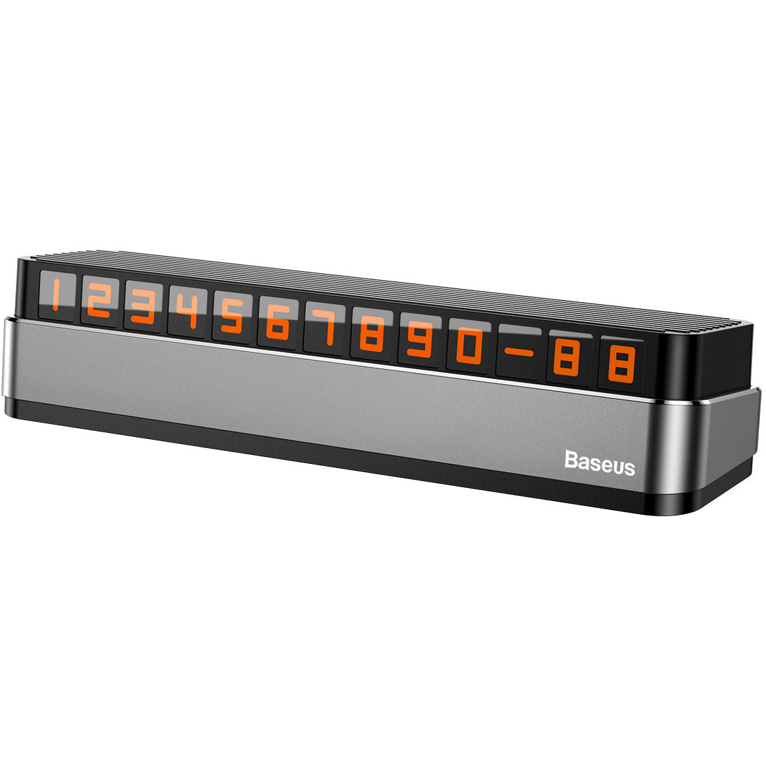 Baseus Moonlight Box Auto-Telefonnummernhalter | Grau | Verstellbar