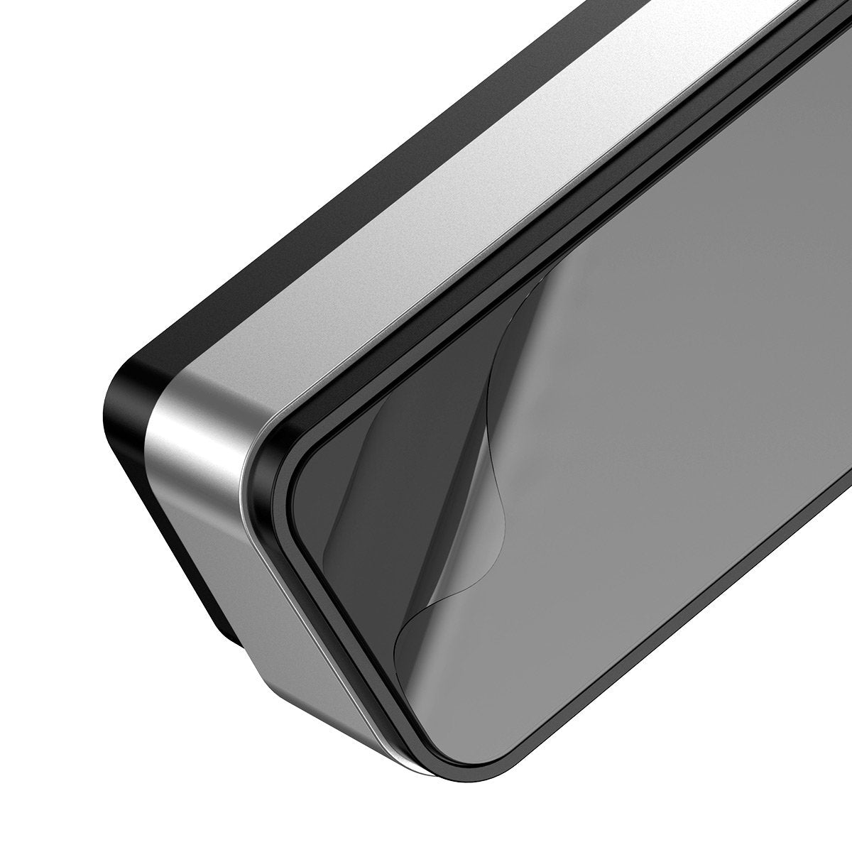 Baseus Moonlight Box Auto-Telefonnummernhalter | Silber | Verstellbar