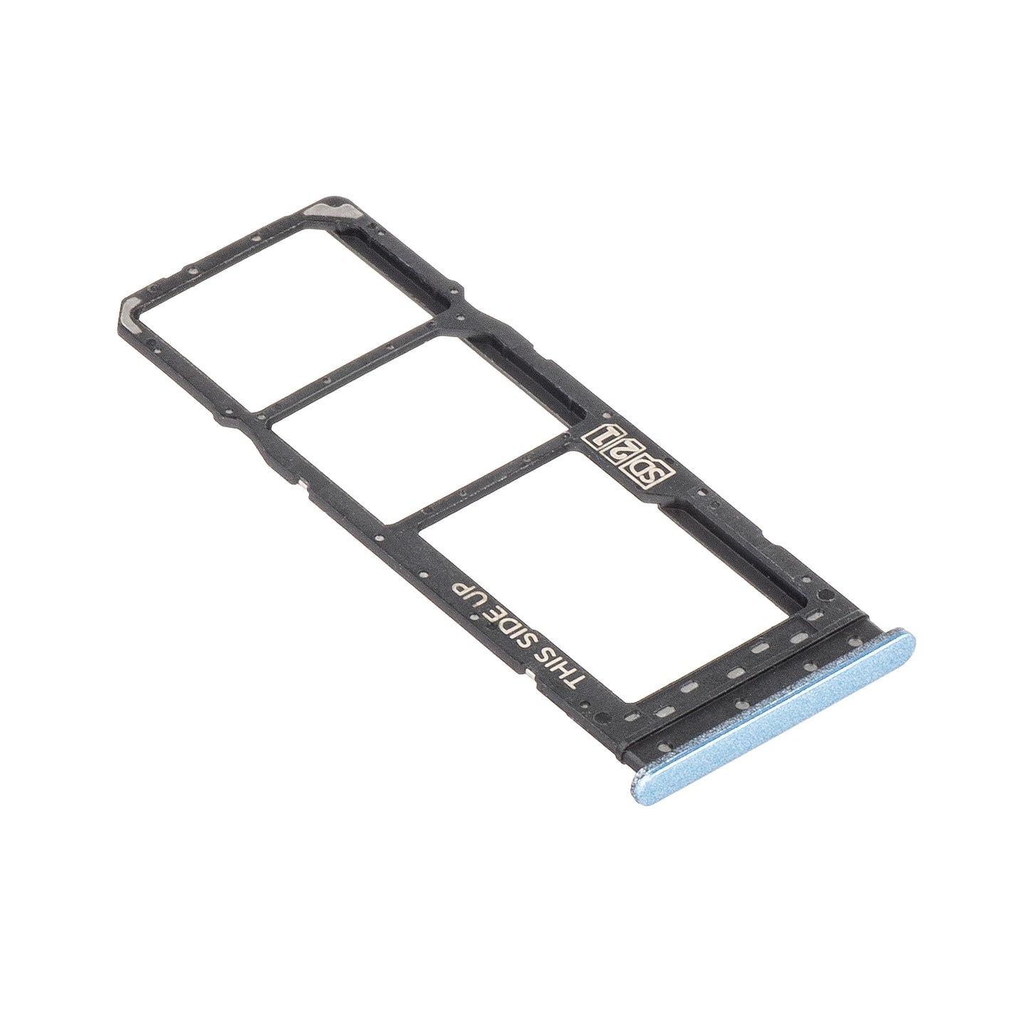 Support SIM - Carte Motorola Moto E22, Bleu (Crystal Blue)
