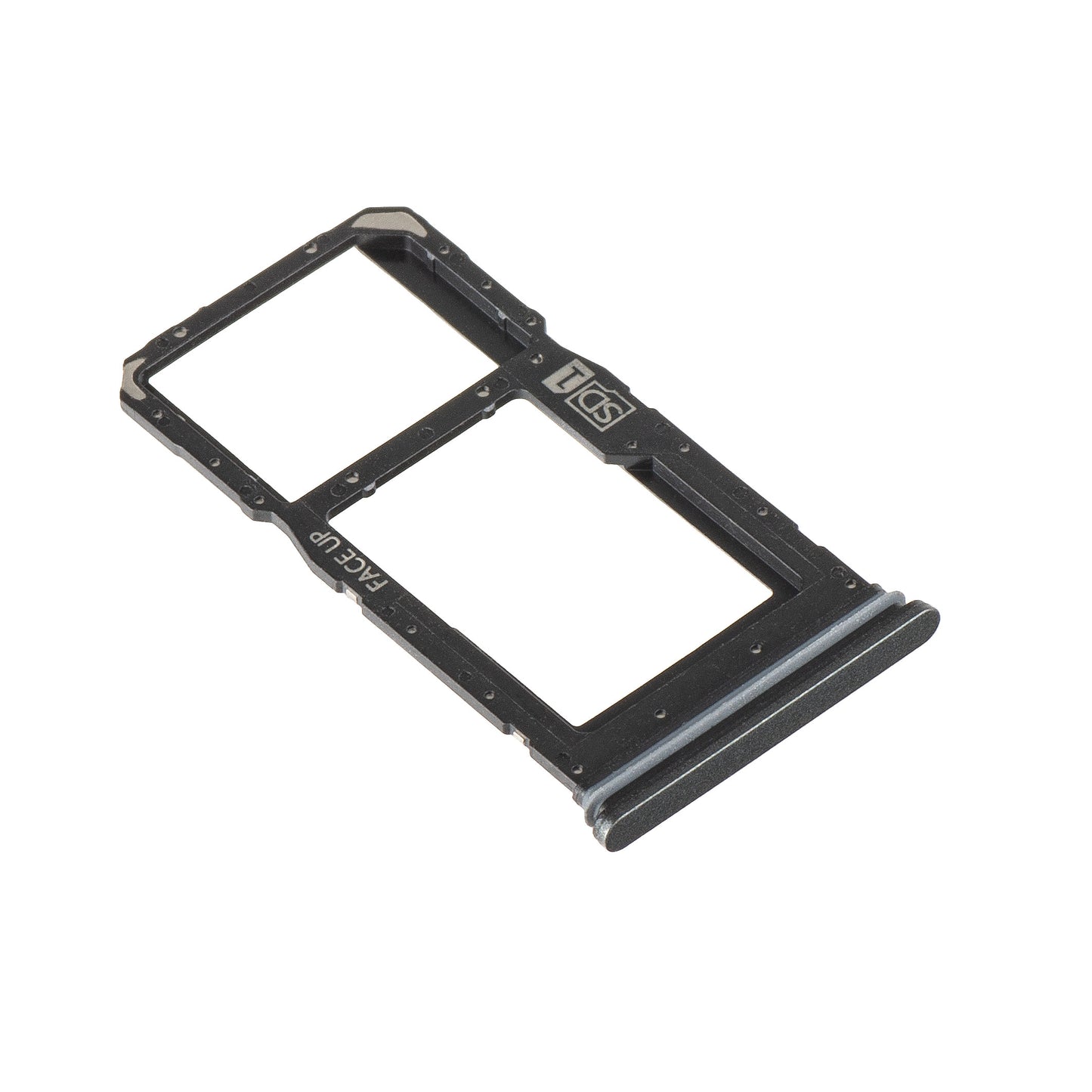 SIM-Kartenhalter Motorola Moto G75, Grau (Charcoal Gray), Service Pack S948E41199