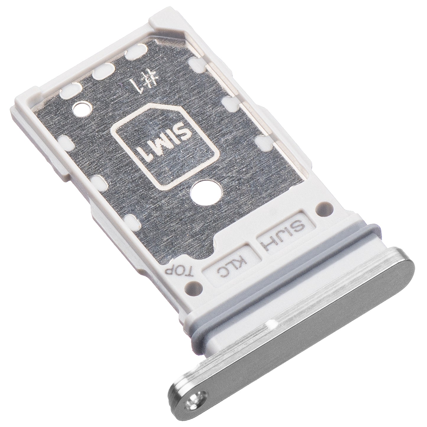 Support SIM Samsung Galaxy S22 Ultra 5G S908, Dual SIM, Argenté