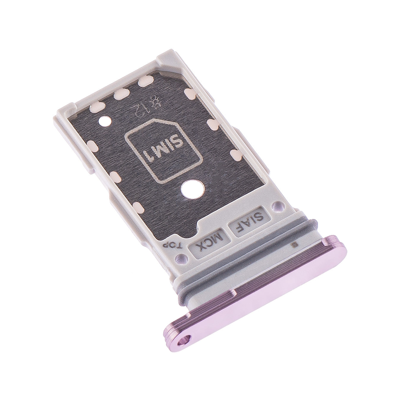 SIM-Halterung Samsung Galaxy Galaxy S23+ S916 / S23 S911, Dual SIM, Lila (Lavendel)