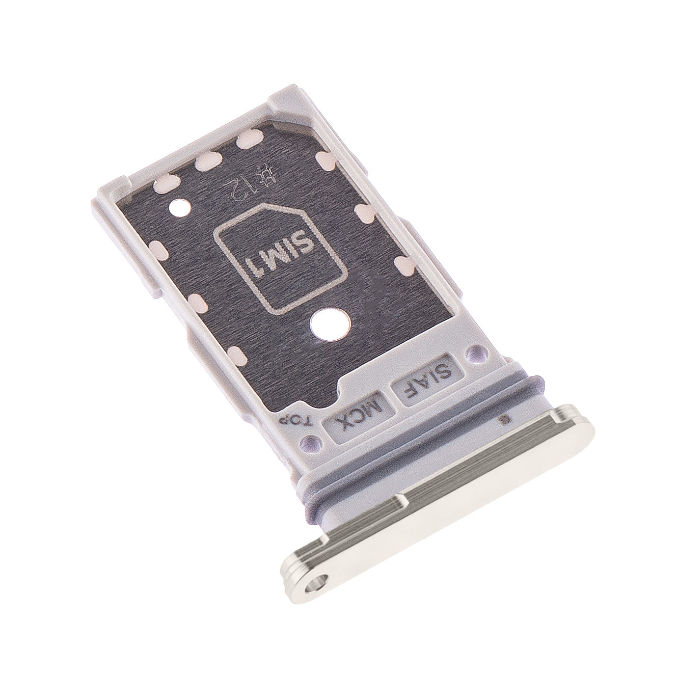 SIM-Kartenhalter für Samsung Galaxy S23 / S23+ | Dual SIM | Creme