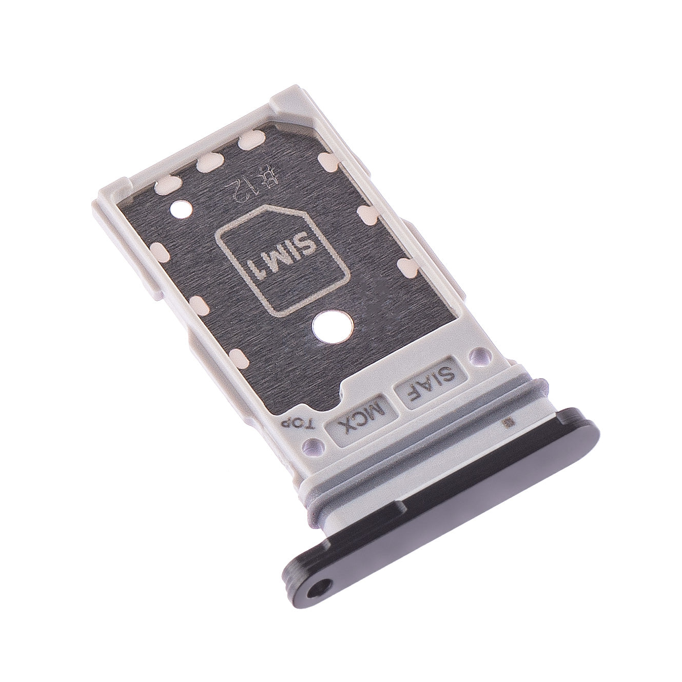 SIM-Kartenhalter Samsung Galaxy S23+ S916 / S23 S911, Dual SIM, Schwarz (Phantom Black)