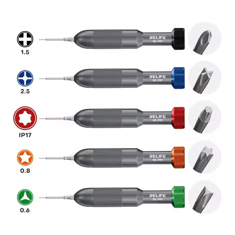Relife RL-717A Schraubendreher, 5in1