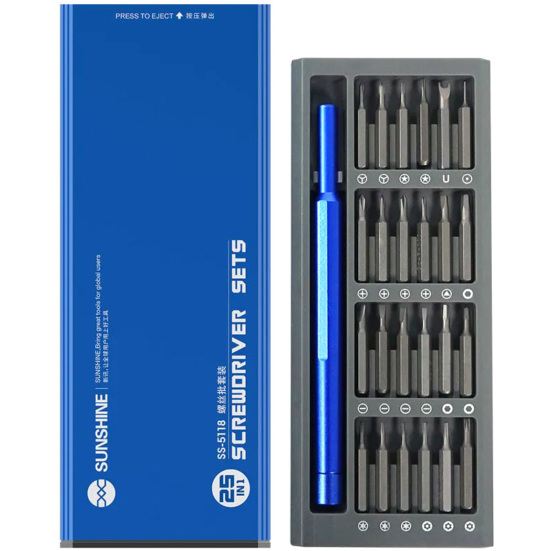 Sunshine SS-5118 Präzisions-Schraubendreher Set | 25-in-1