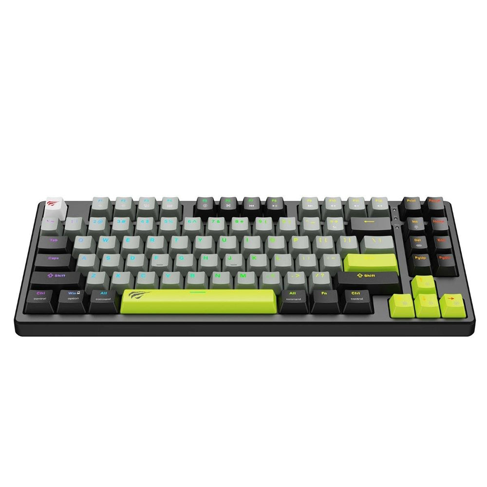 Clavier Gaming Filaire USB HAVIT KB904L, RGB, 1,8m, Noir Vert