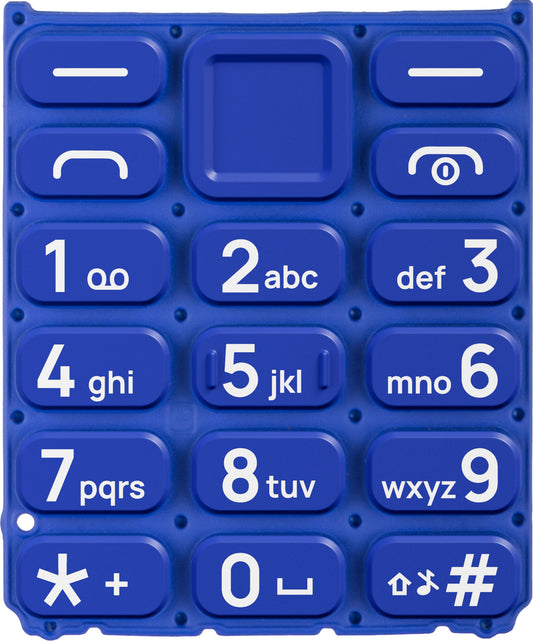 Clavier latin pour HMD 105 / Nokia 105 (2024), bleu