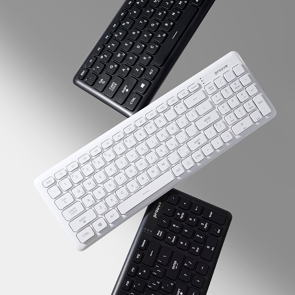Proove Classic Code Wireless-Tastatur, Schwarz KBCDEN00003001