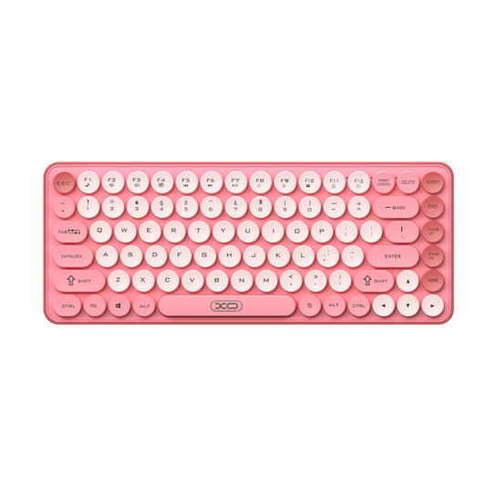 Clavier sans fil XO Design KB-12, BT / Wi-Fi, Rose