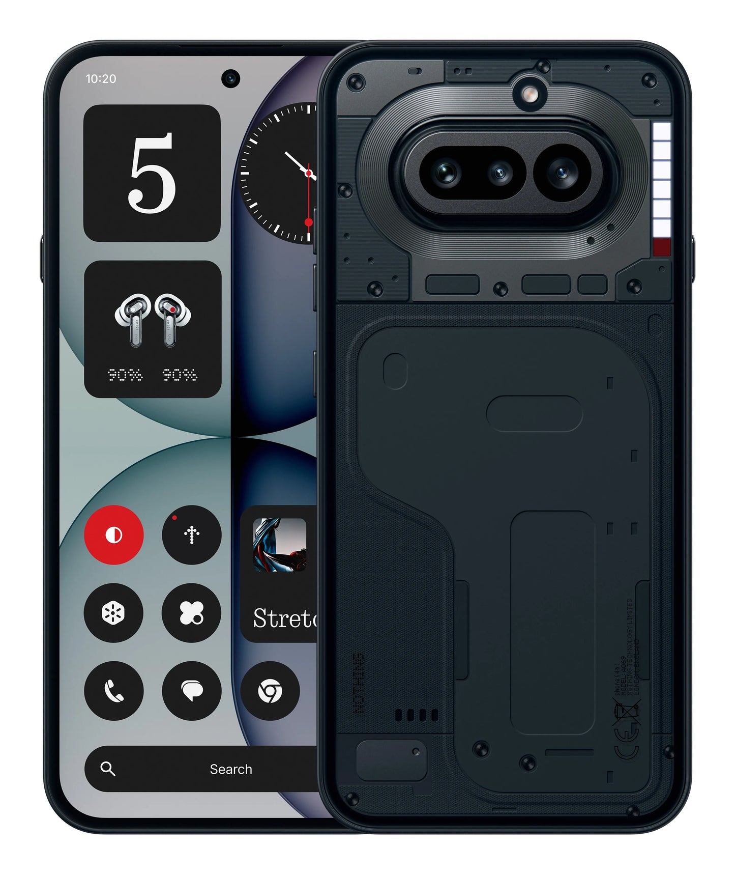 Mobiltelefon Nothing Phone (4a), 256GB, 12GB, Schwarz A10400276