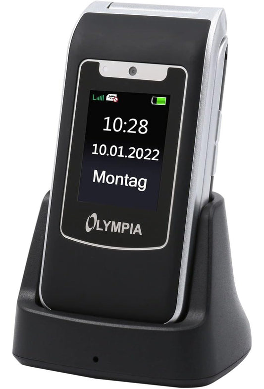 Olympia Style Duo Mobile Phone, 48MB, Black 2299