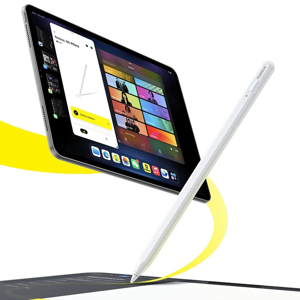 Touch Pen Baseus Smooth Writing 2 Series für Apple iPad, Aktive Wireless-Version, Weiß P80015802213-03