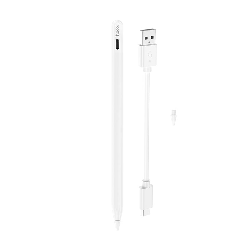 Touch Pen HOCO GM113 pour Apple iPad, Version Active, Blanc