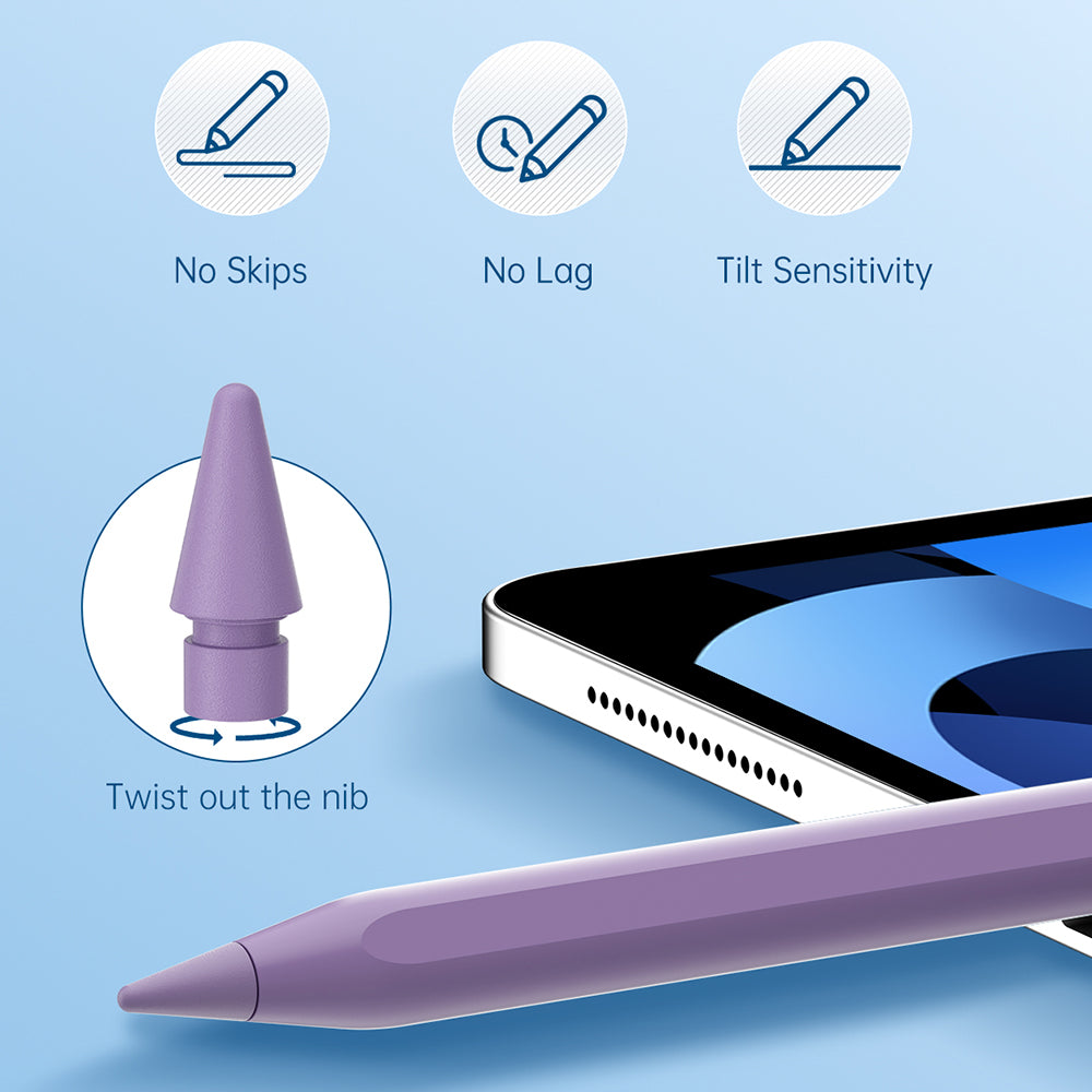 Touch Pen Techsuit AC10SH pour Apple iPad, Version Active, Rose Clair