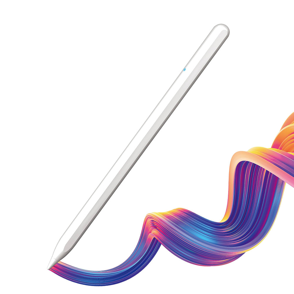 Touch Pen Techsuit M2 pour Apple iPad, Version Active, Blanc