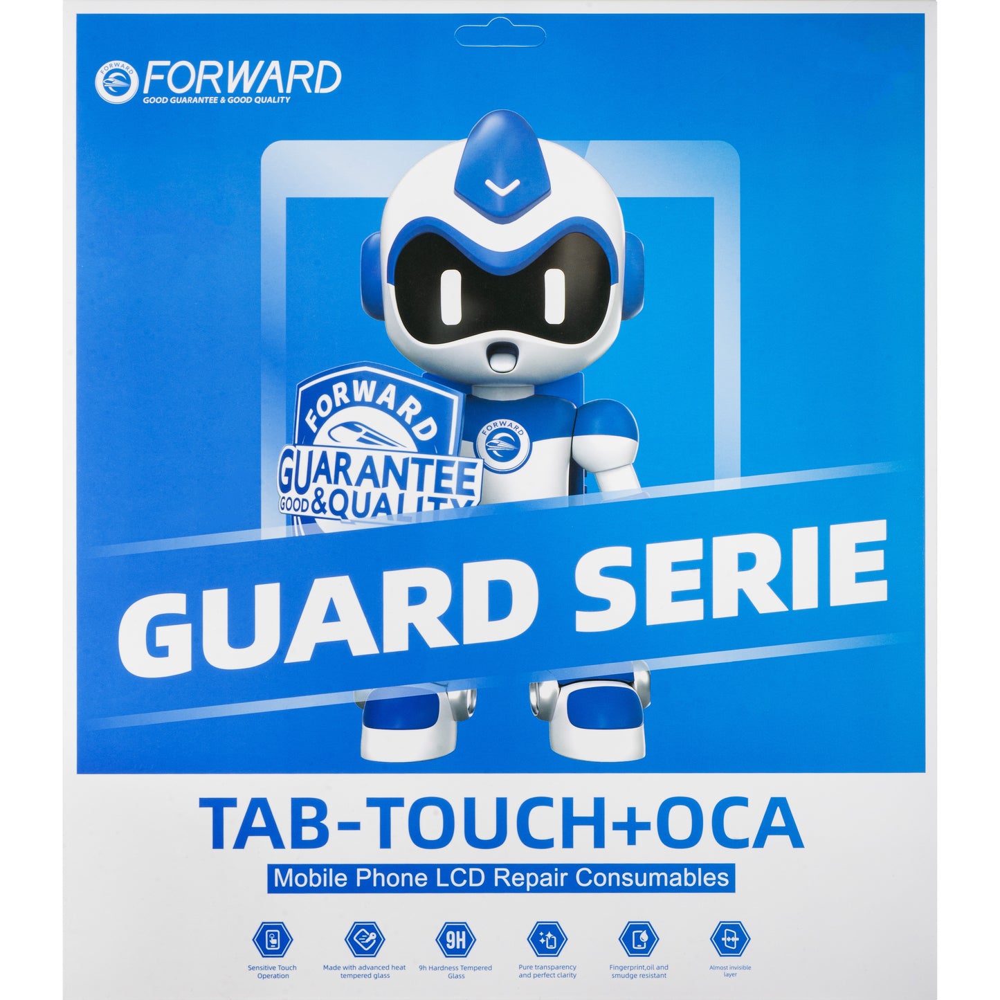 Touchscreen Forward Guard OCA für Apple iPad Pro 12.9 (2018), Schwarz