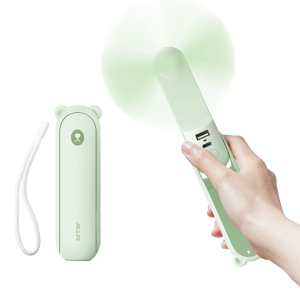 Ventilateur Portable JisuLife Life8 Plus F8X, Vert