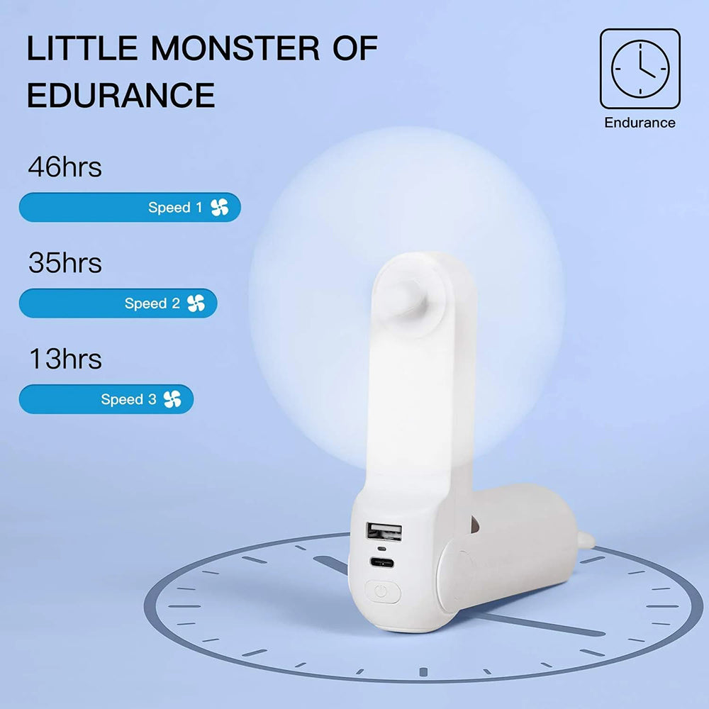 Ventilateur Portable JisuLife Life8 Plus F8X, Vert