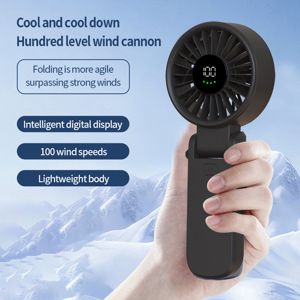 Ventilateur Portable Techsuit A10, Noir