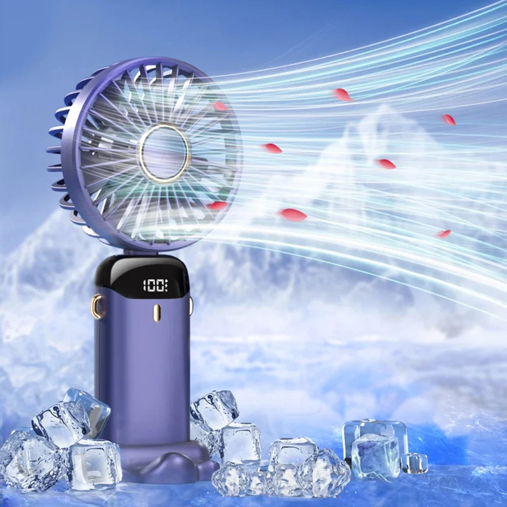 Ventilateur Portable Techsuit N15, Violet