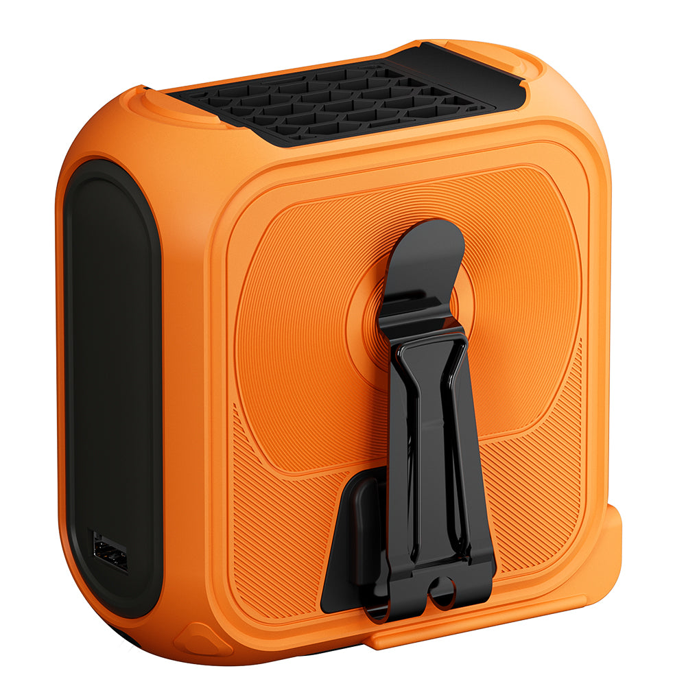 Ventilateur Portable Techsuit Z13 avec batterie externe 10000mAh, Orange