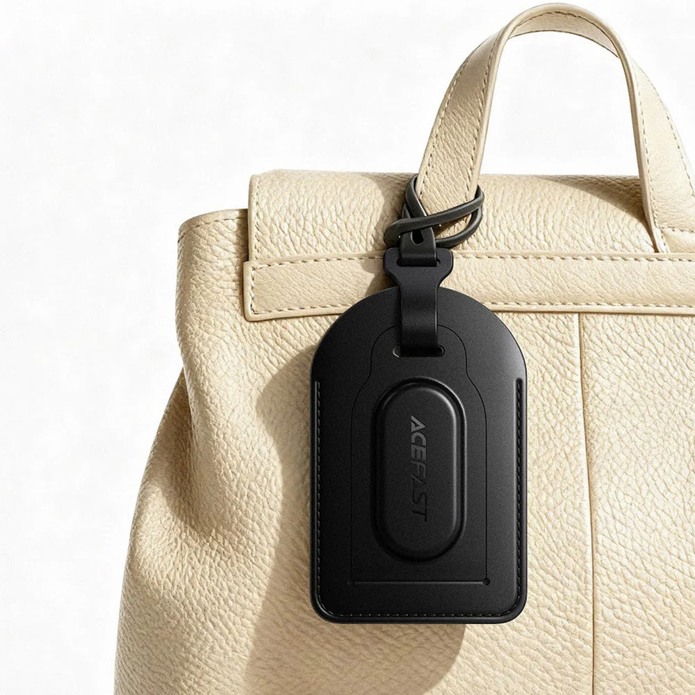 Acefast SmartTag Gepäck S5 für iOS-Serie, Schwarz