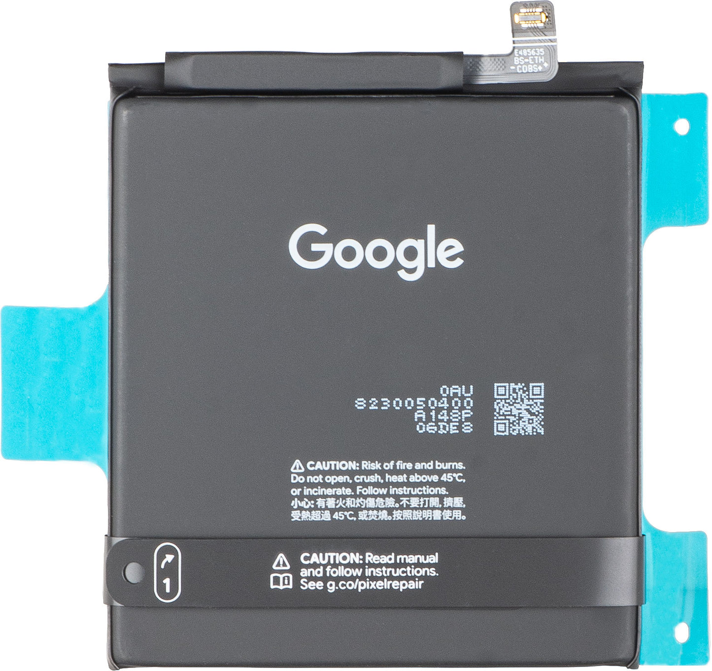 Batterie Google Pixel 9 / 9 Pro, GVYZ7, Service Pack G949-00975-00