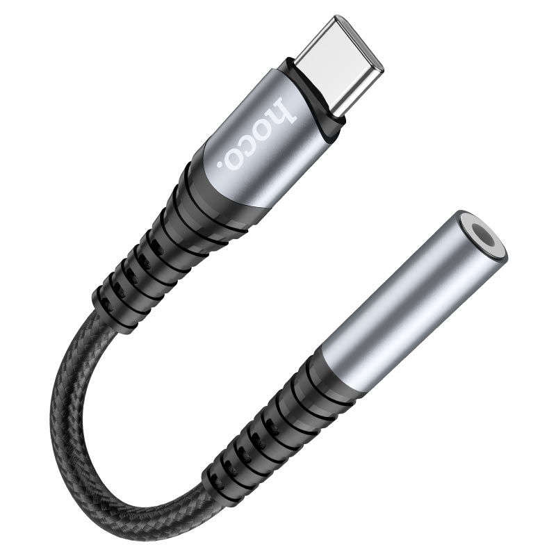 Adaptateur Audio USB-C - 3,5 mm HOCO LS33, Gris