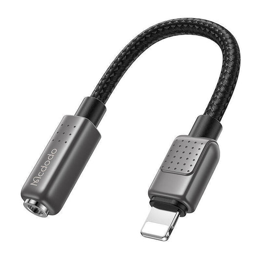 Adaptateur Audio Lightning - 3.5mm McDodo CA-5010, Noir